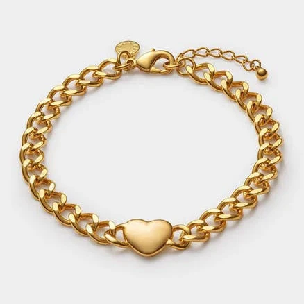 Katie Loxton Allure Waterproof Heart Chain Bracelet