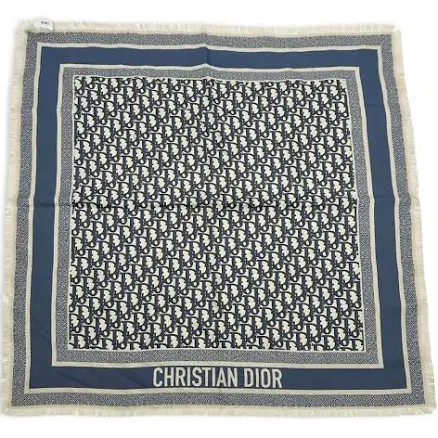 DIOR Women's Oblique Square Silk Twill Scarf