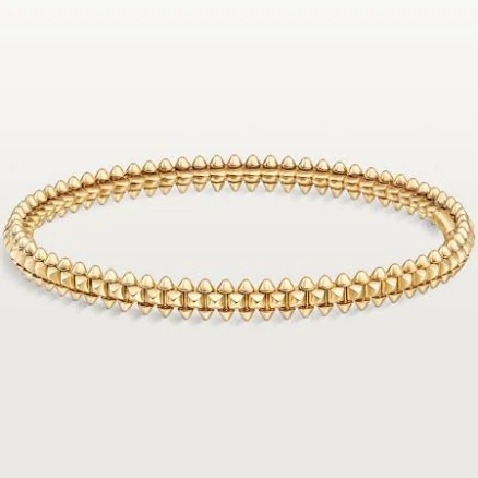 Cartier Women's 18ct Yellow-Gold Clash Bracelet