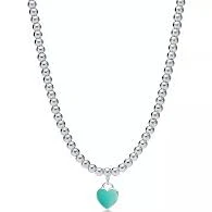 Sterling Silver Return to Tiffany Bead Necklace