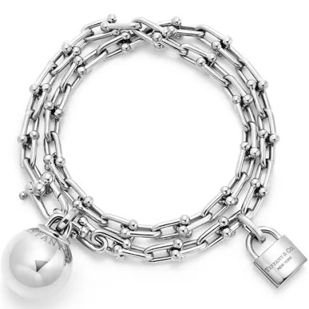 Tiffany HardWear Sterling Silver Wrap Bracelet