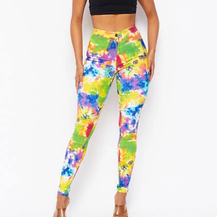 Tie Dye Skinny Jeans