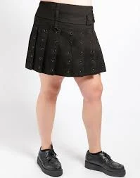 Curve Super Rocker Skirt Black
