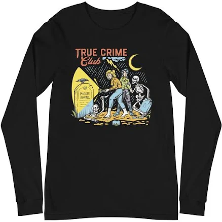 True Crime Club Retro Long Sleeve Shirt