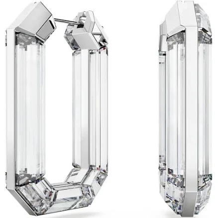 Lucent hoop Octagon Earrings