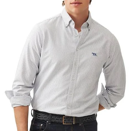 Rodd & Gunn Striped Oxford Men Shirt - Horizon