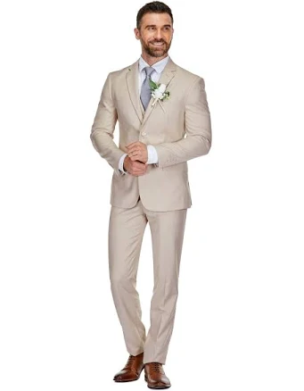 Braveman Men's 3-Piece Slim Fit Suit