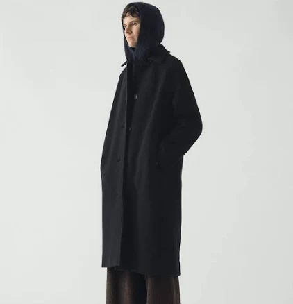 Wool Alpaca Boucle Hood