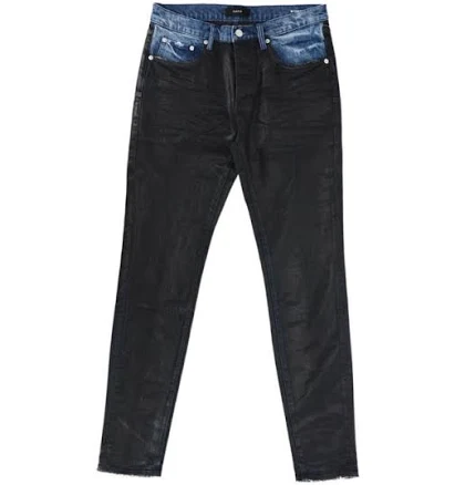 Purple Brand Men's Contrast Pocket Jeans - Blue - Straight jeans