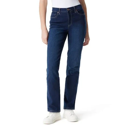 Gloria Vanderbilt Women's Amanda High Rise Tapered Leg Jeans
