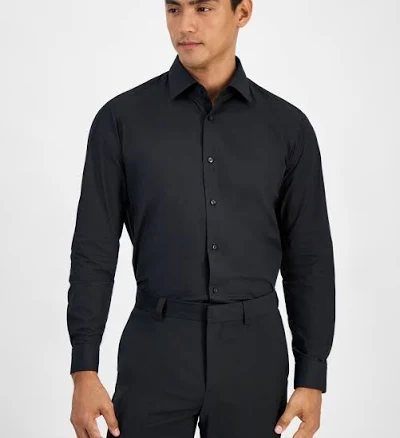 Hugo Boss Men's Valerio Long Sleeve Geo Print Shirt