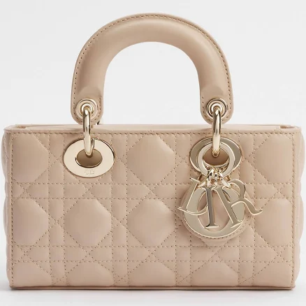 DIOR Mini D-Joy Bag Cannage Lambskin Women