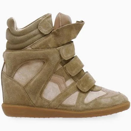 Creative Office Women's Bekett Leather Wedge Sneaker