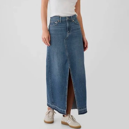 Gap Women's Denim Maxi Skirt