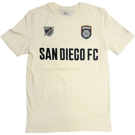 New Era San Diego Football Club SDFC Team Short Sleeve T-Shirt Chrome White