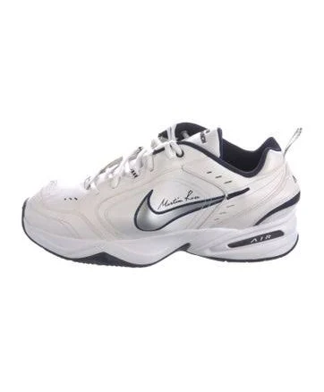 Nike x Martine Rose Air Monarch IV Chunky Sneakers in Blue/White, Men's 13