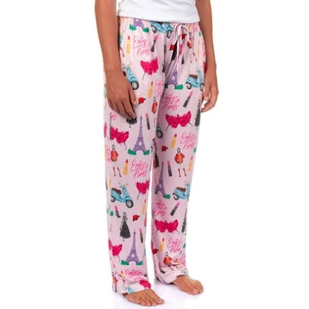 Emily In Paris Women's Eiffel Fashion Icon Pajama Pants
