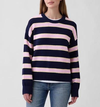 Gap Women's Relaxed Cotton Crewneck Sweater