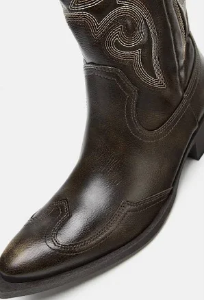 Zara Woman's Cowboy Boots