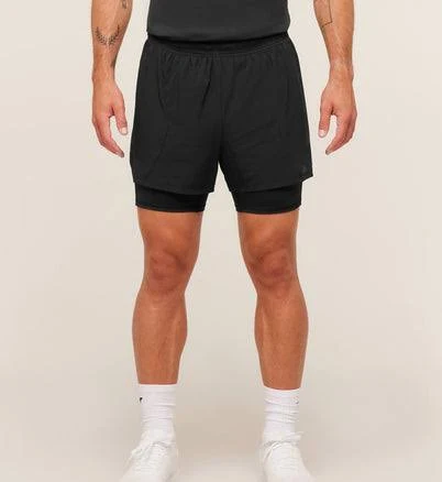 Gymshark Running 4" 2in1 Shorts - Black