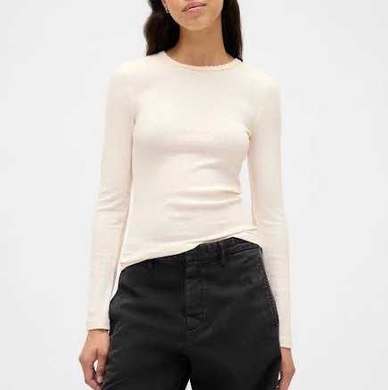 Gap Women's Pointelle Rib T-Shirt