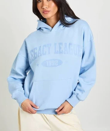 Boohoo Women's Distressed Oversized Hoodie