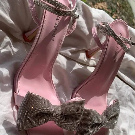Public Desire Dollskill- CANDY STILETTO HEELS - New Women | Color: Pink | Size: 9