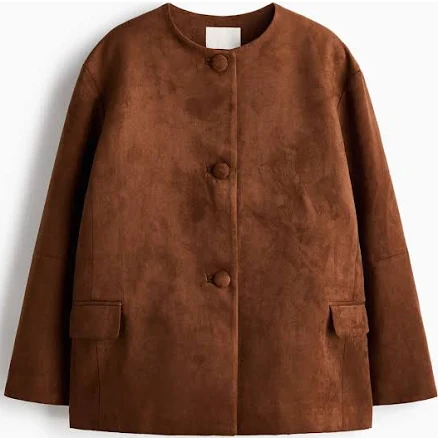 H&M Women's Collarless Jacket