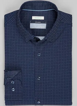 Jos. A. Bank Men's Traveler Collection Tailored Fit Polka Dot Shirt