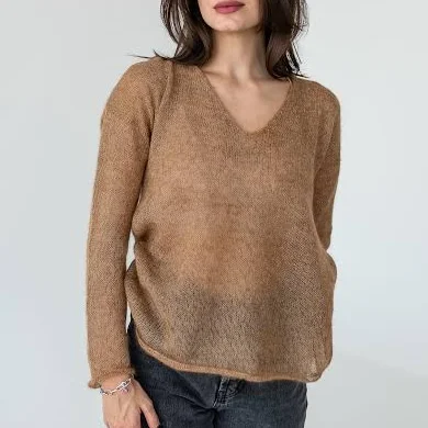Oversized Fuzzy Mohair Sweater