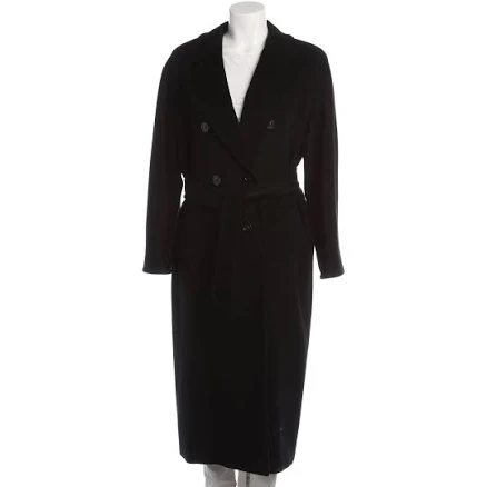 Max Mara Women's Madame Wool Cashmere Belted Wrap Coat