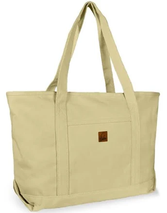 DALIX Ghost 23" Carryall Canvas Tote Bag