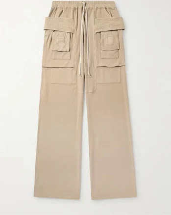 Rick Owens Men's Cargo-Pocket Track Pants