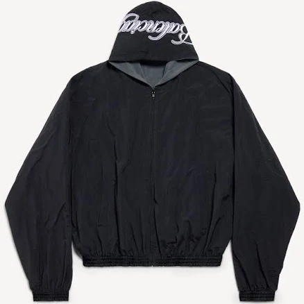 Balenciaga Men's Cursive Reversible Tracksuit Jacket