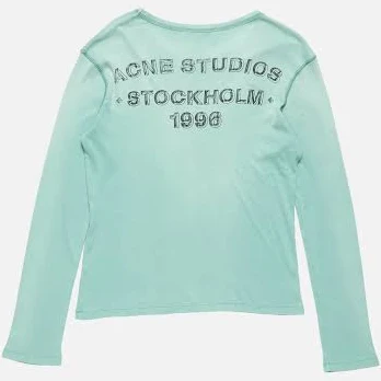 Acne Studios Sprayed Logo T-shirt