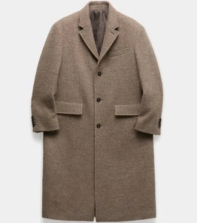 Alpaca 3-Button Coat