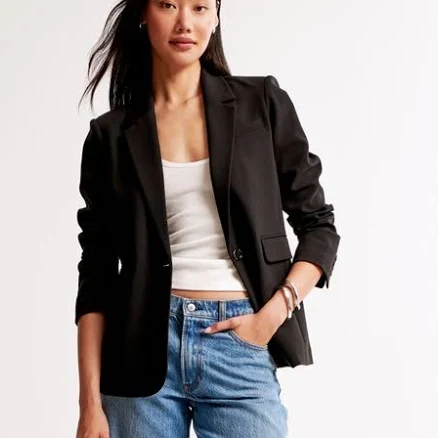 Abercrombie & Fitch Women's Classic Suiting Blazer