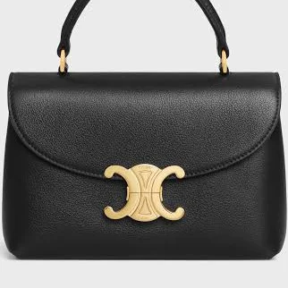 Women Celine Teen Nino Bag In Supple Grained Calfskin Leather