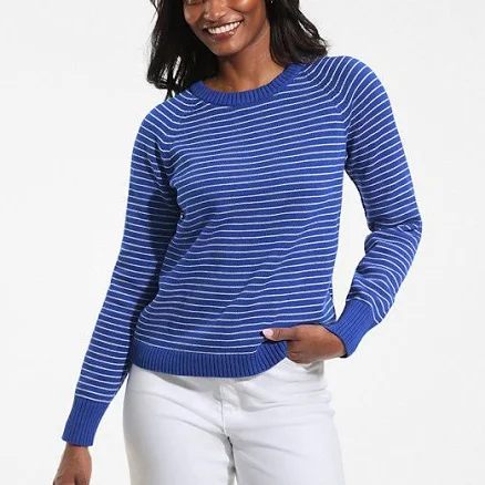 Lands' End Women's Drifter Raglan Crew Sweater
