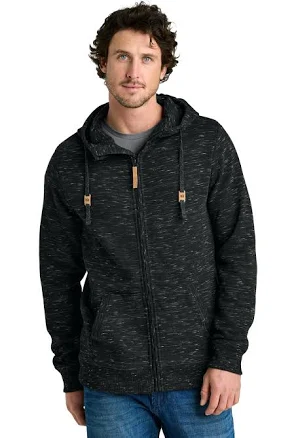 Tentree Men's Space Dye Fleece Full-Zip Hoodie