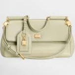 Medium My Sicily handbag in plongé calfskin