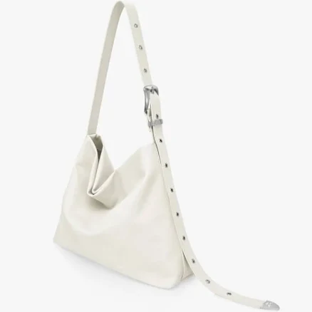 Find Kapoor Belty Over Bag 35 Shoulder Bag Ivory / Black K-fashion