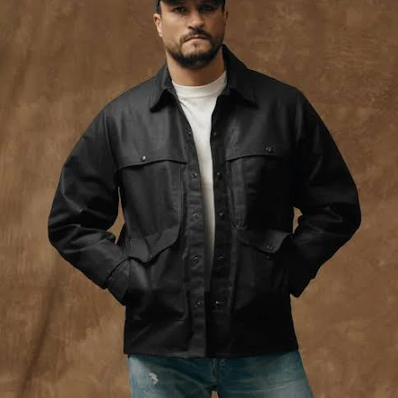 Filson Lined Tin Cloth Cruiser Jacket