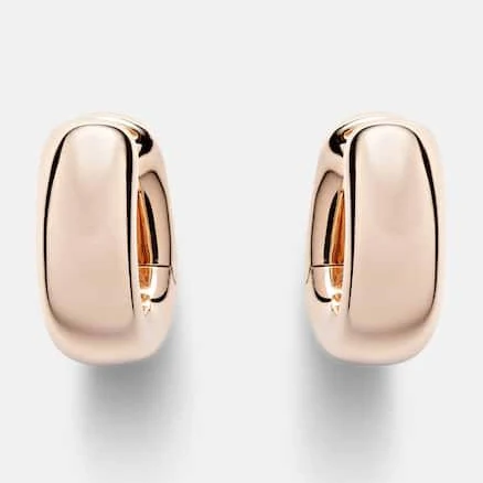 Pomellato Women's 18K Rose Gold Iconica Huggie Hoop Earrings