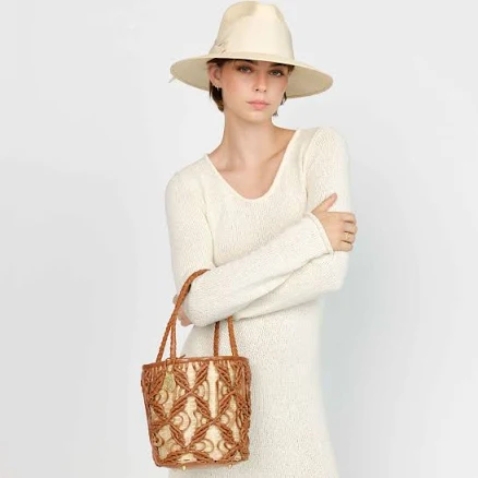 Helix Woven Mini Crossbody