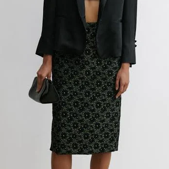 Posy Jacquard Carlaw Skirt