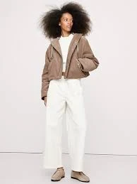 Corduroy Insulated Bomber Jacket