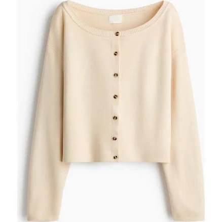 H&M Women's Off-the-Shoulder Cardigan