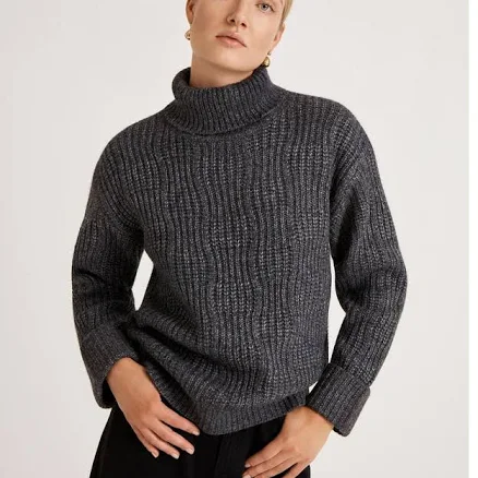 Finery London Albie Roll Neck Knitted Jumper