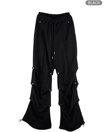 Cotton Pintuck Sweatpants